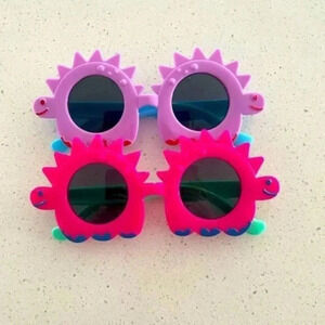 Sunglasses for girls purple & pink sunnies for little girls 2 pairs-new
